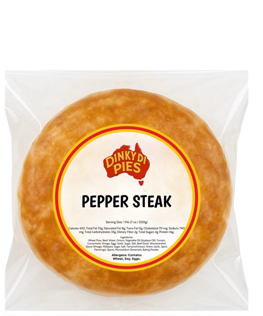 Pepper Steak Pie