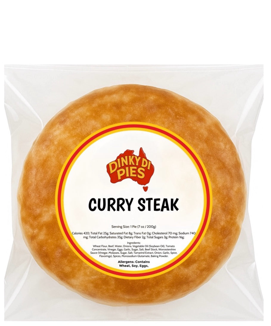 Curry Steak Pie