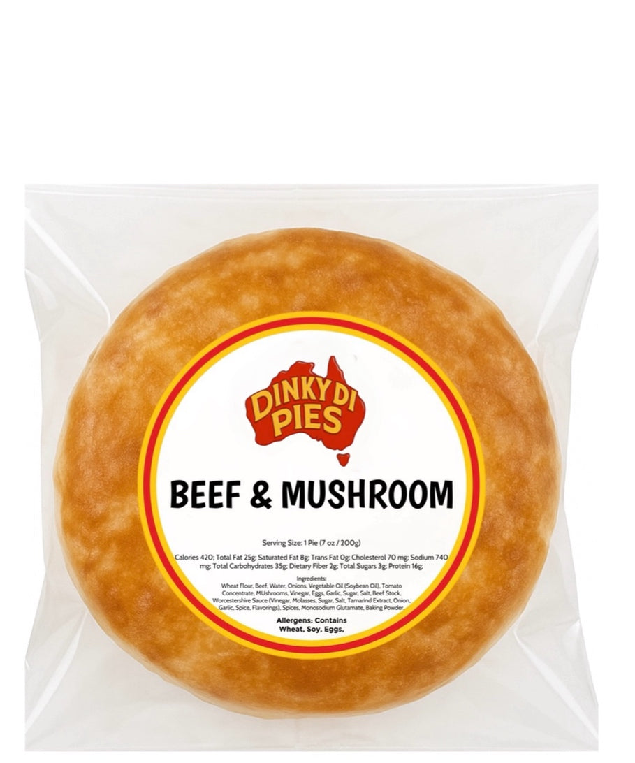 Beef & Mushroom Pie